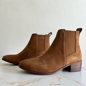 Steve Madden Suede Chelsea Booties
